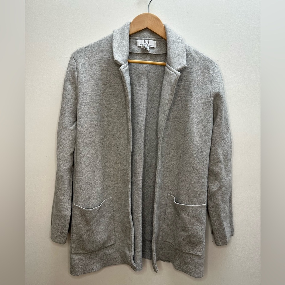 MAGASCHONI | Open Cotton Wool Blend Cardigan | Size L